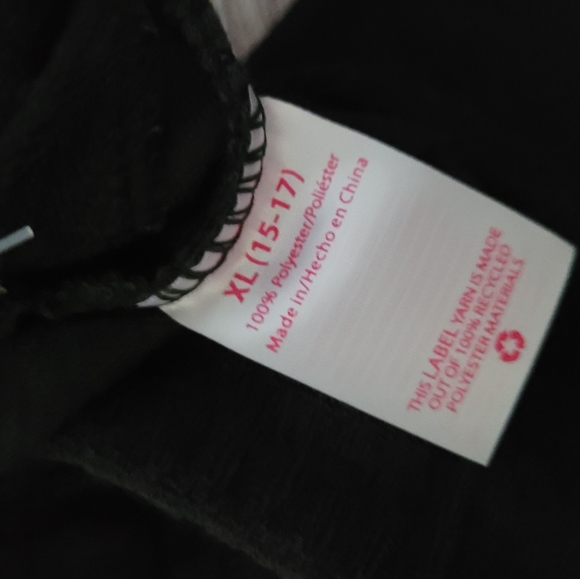 NWT 2 Piece Terry Set Black🖤 - Picture 8 of 9